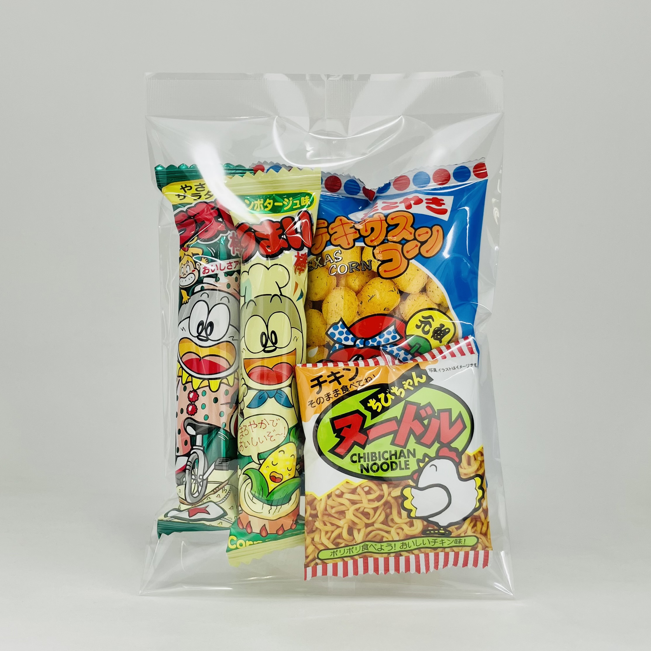 100円お菓子袋詰め