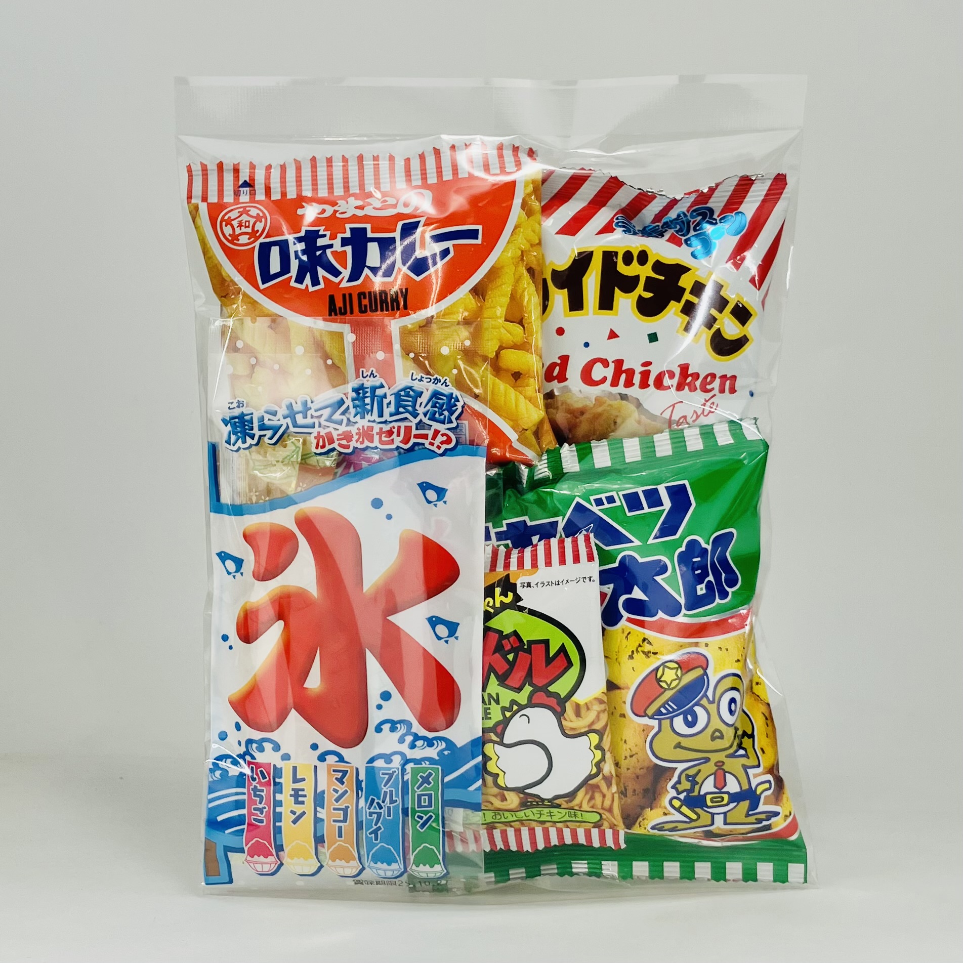 200円夏祭り袋詰め(かき氷ゼリー入り)